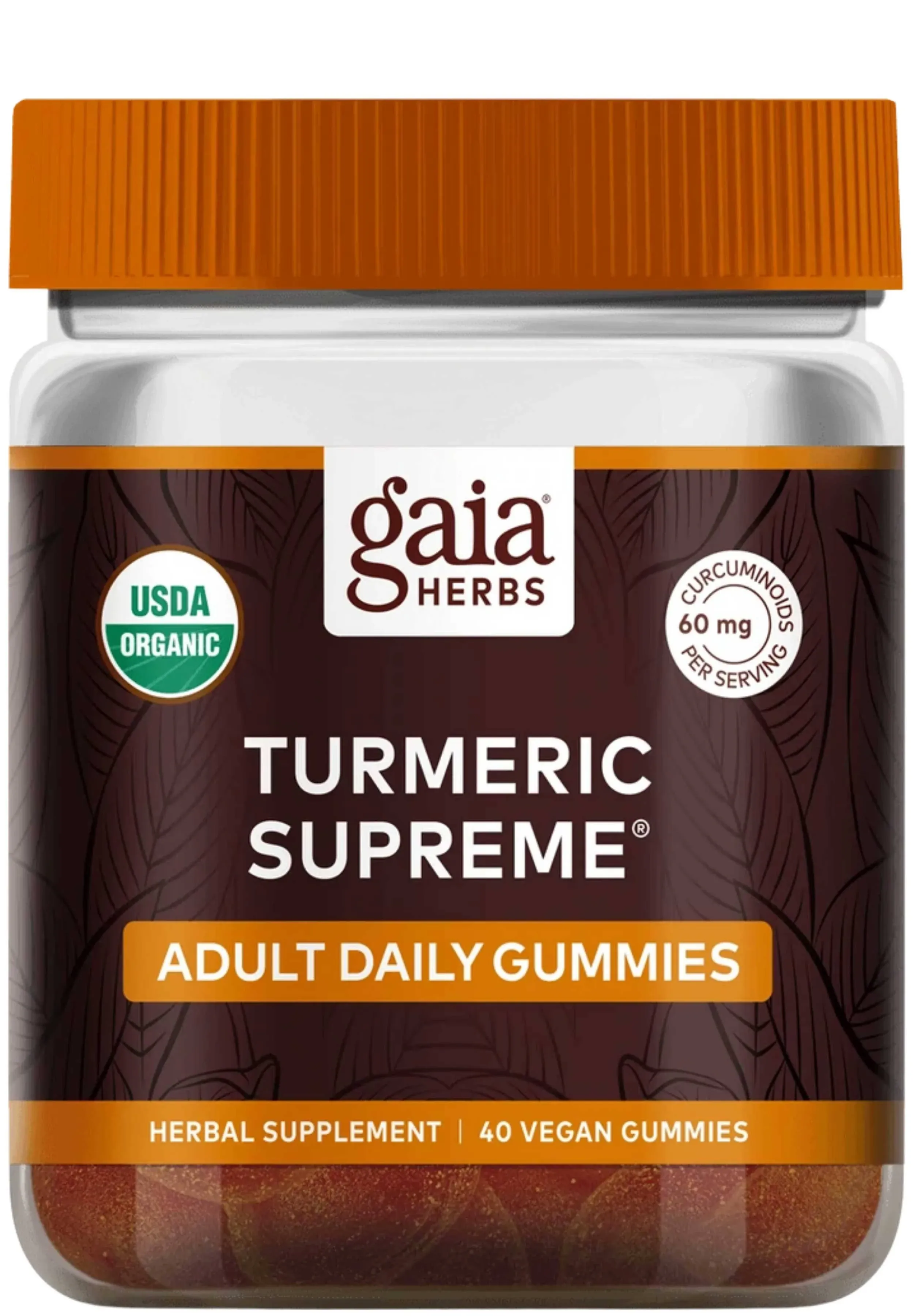 Gaia Herbs Turmeric Supreme Adult Daily Gummies - 40 Gummies