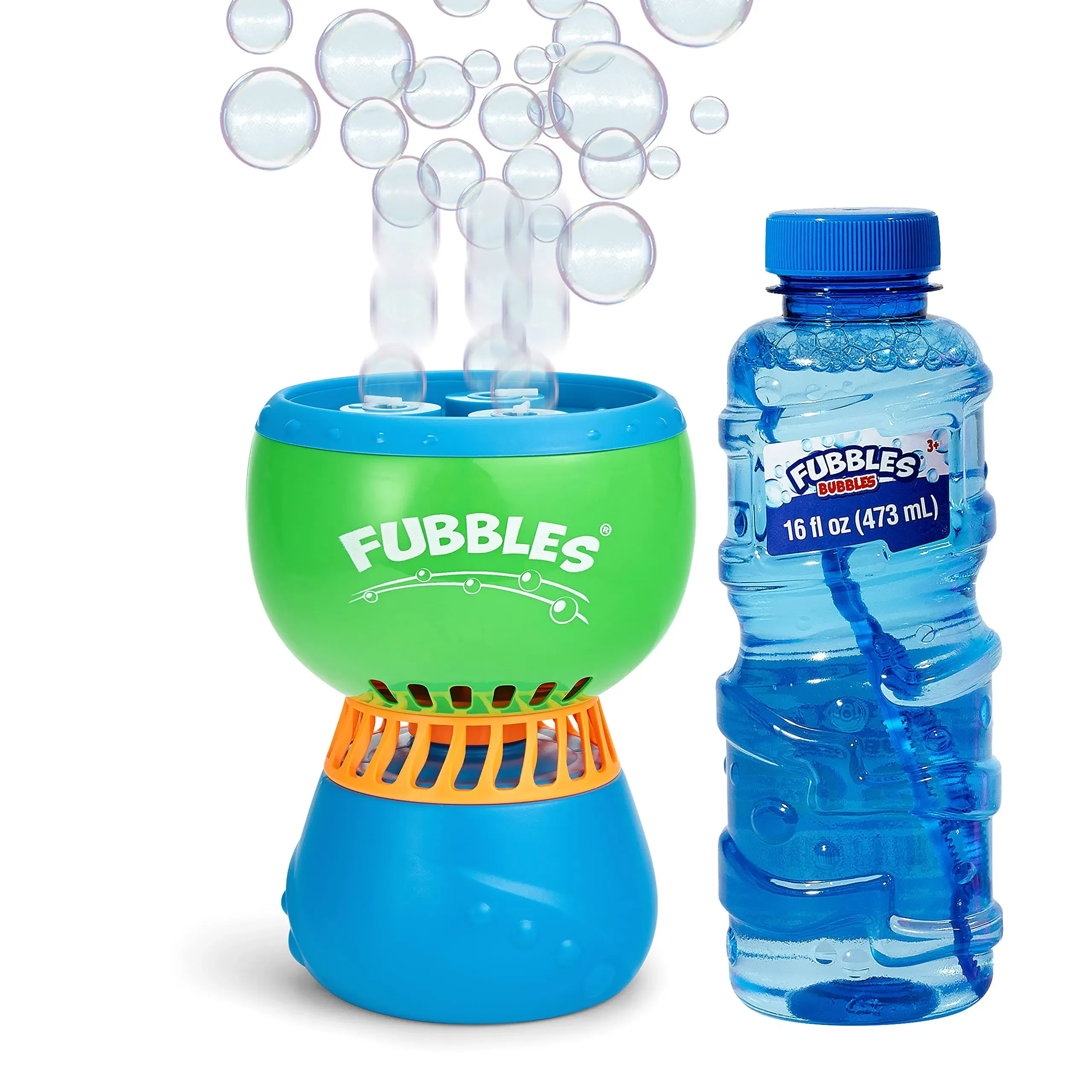 Little Kids Fubbles No Spill Funfiniti Bubble Machine | Blows One Hour of Non ...