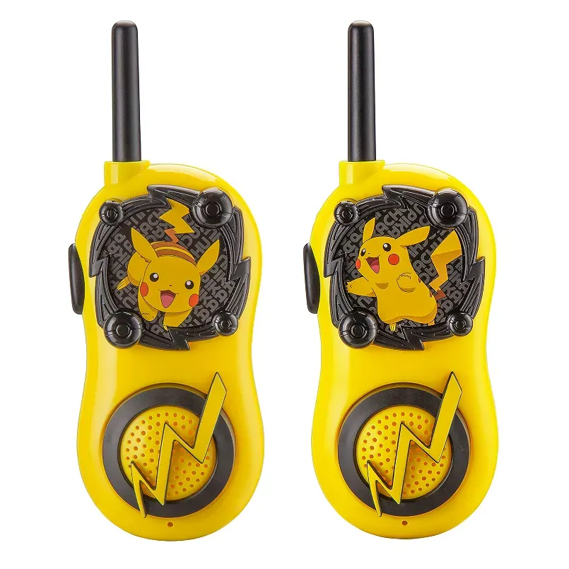 Pokemon Pikachu Walkie Talkies-Long Range 2-way Radios