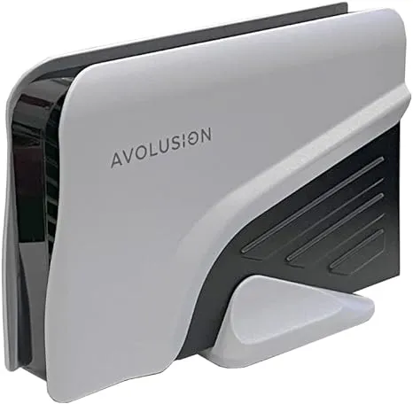 Avolusion PRO-Z Series 8TB USB 3.0 External Gaming Hard Drive for PS5 Game Console (White)