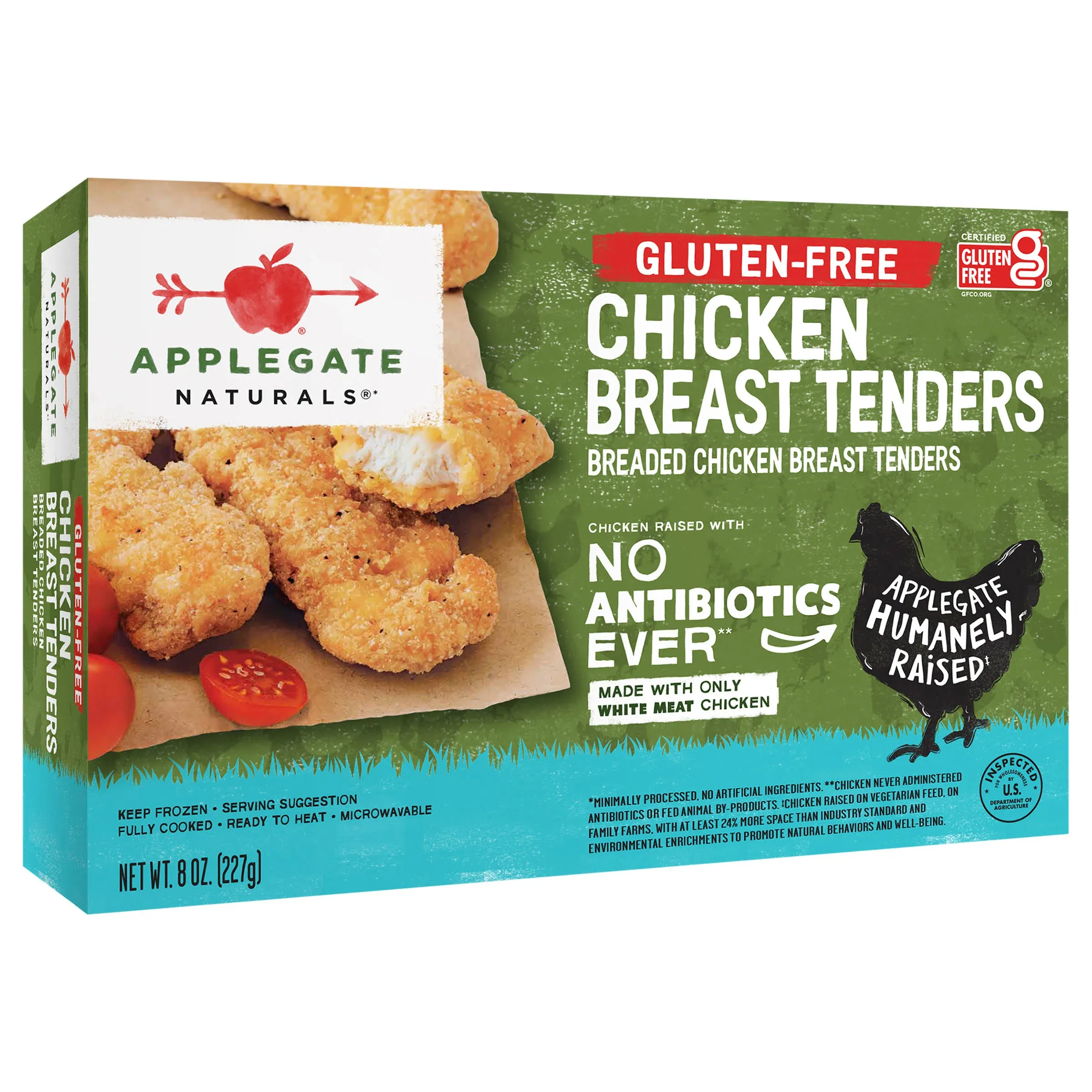 APPLEGATE: Gluten-Free Chicken Breast Tenders, 8 oz