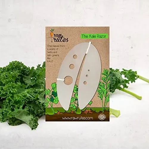 Raw Rutes Kale Razor - Kale and Herb Stripping Tool