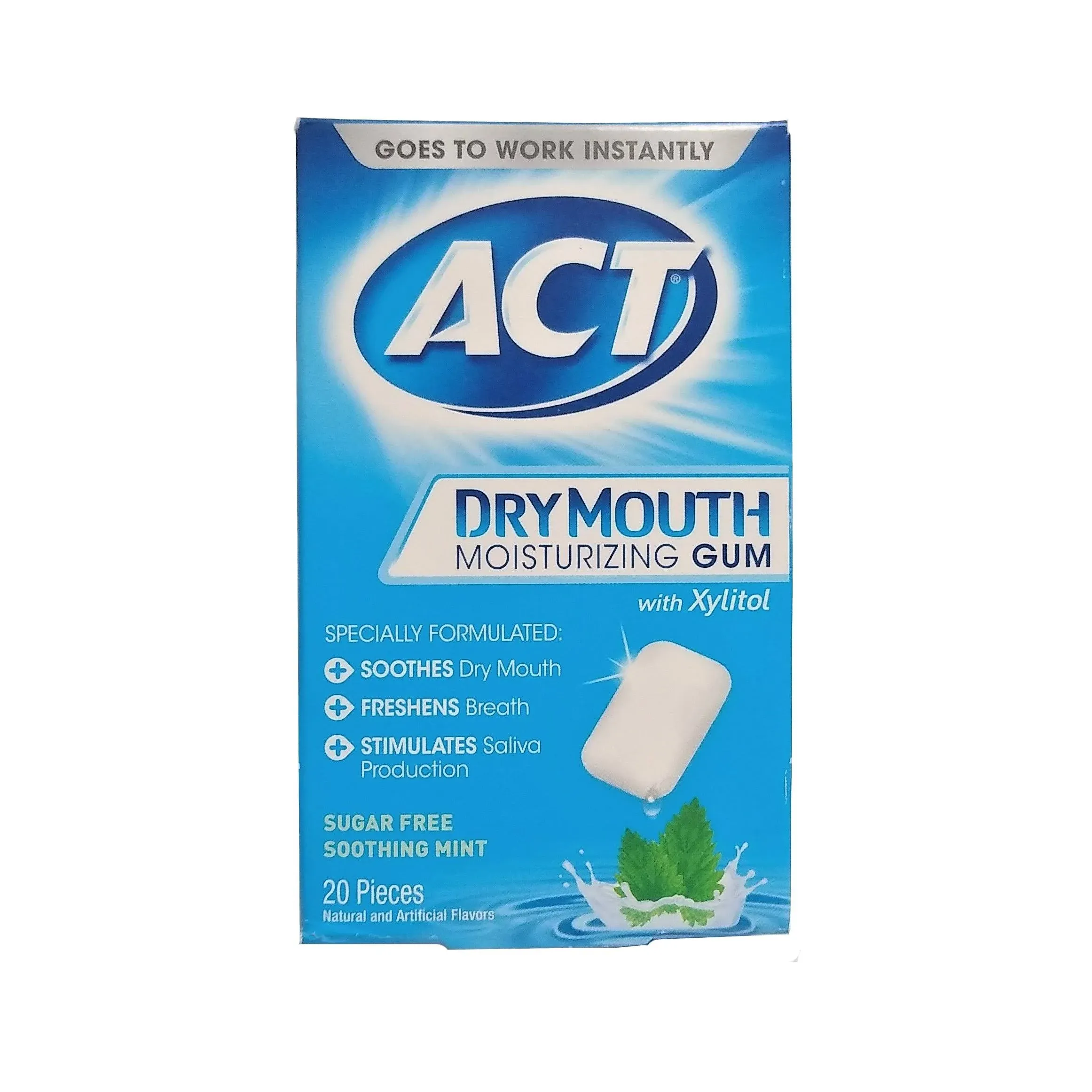 Act Dry Mouth Moisturizing Gum