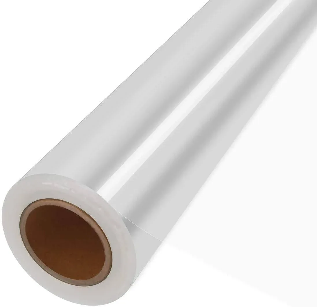 JOYIT 330 ft Clear Cellophane Wrap Roll (31.5 in x 330 ft) - 3 Mil Thicken Cellophane Roll, Clear Cellophane Bags Large, Clear Wrapping Paper for