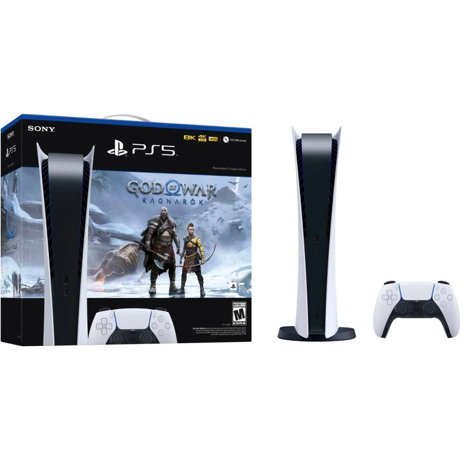 PlayStation - 5 Digital Edition – God of War Ragnarök Bundle