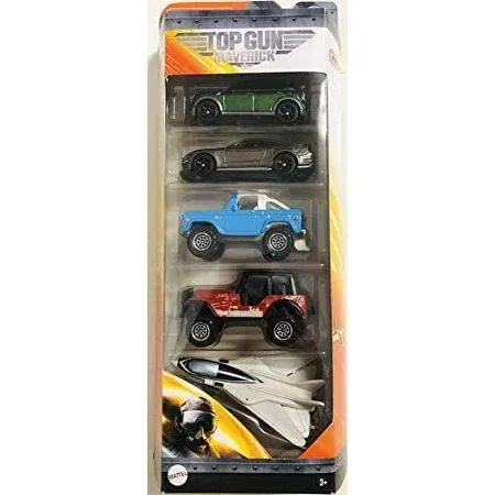 Matchbox TOP GUN MAVERICK 5-PACK GPF95 Mini Countryman Ford Mustang Bronco Jeep