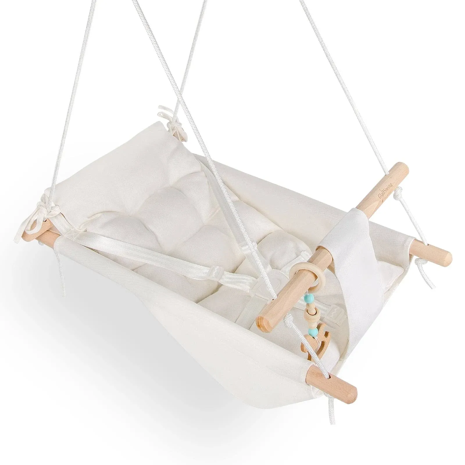 gladswing Baby Swing Indoor and Outdoor Canvas Hammock Swing for Baby Toddler