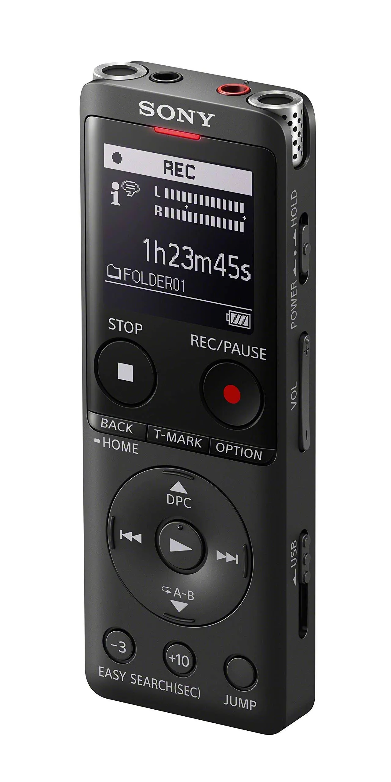 Sony Icd-ux570b Voice Recorder Black