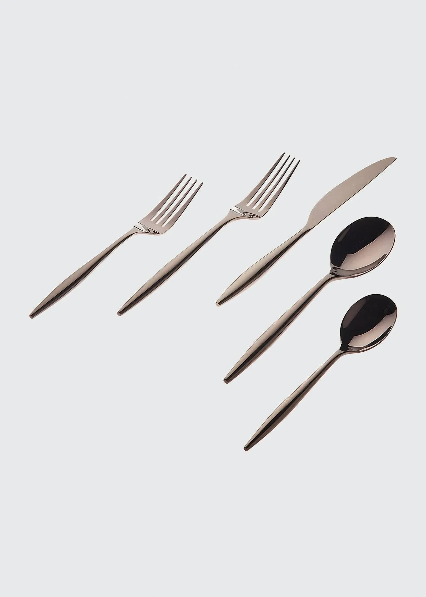 Godinger Milano Shiny Gold 20-Piece Flatware Set