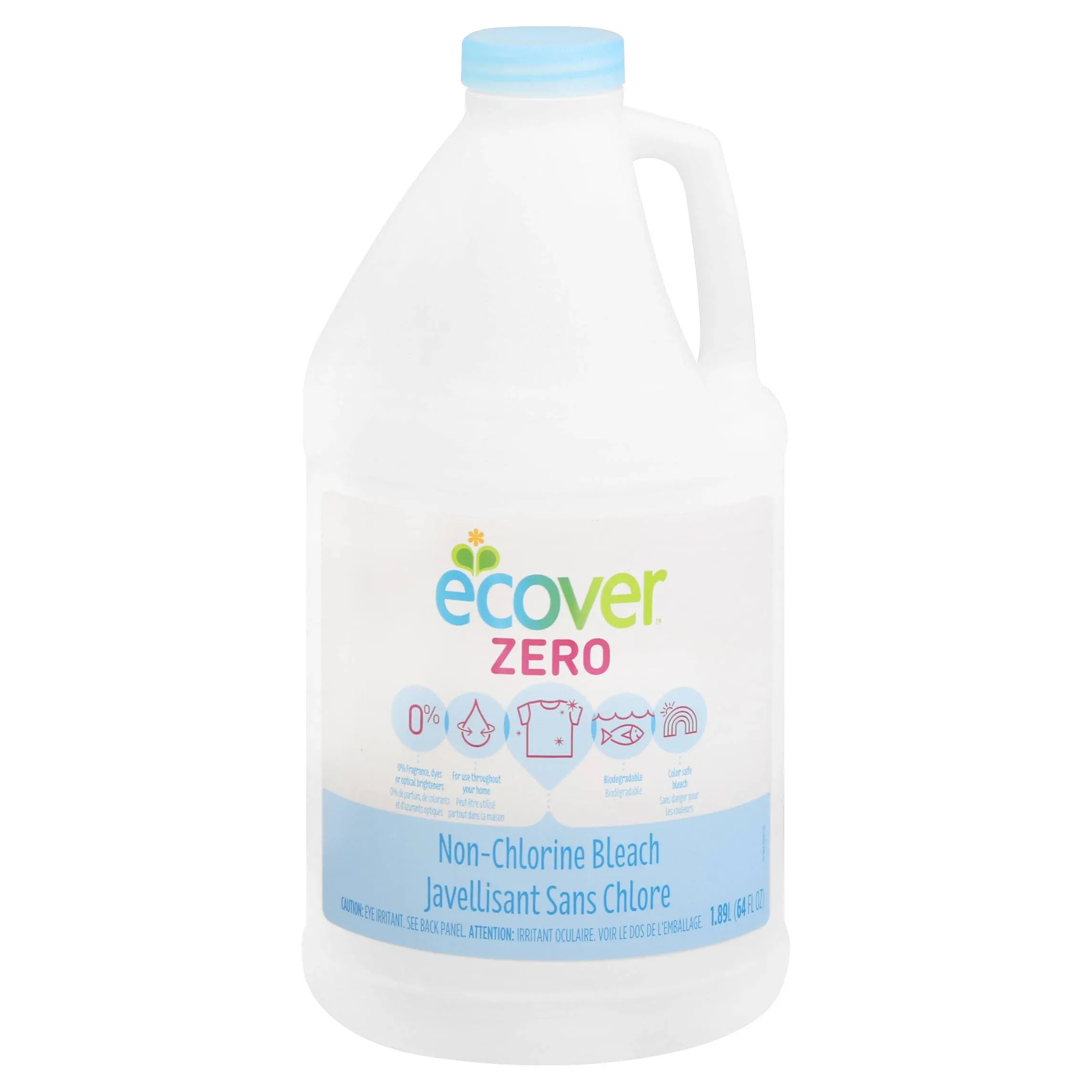 Ecover Zero Bleach, Non-Chlorine - 1.89 (64 fl oz)