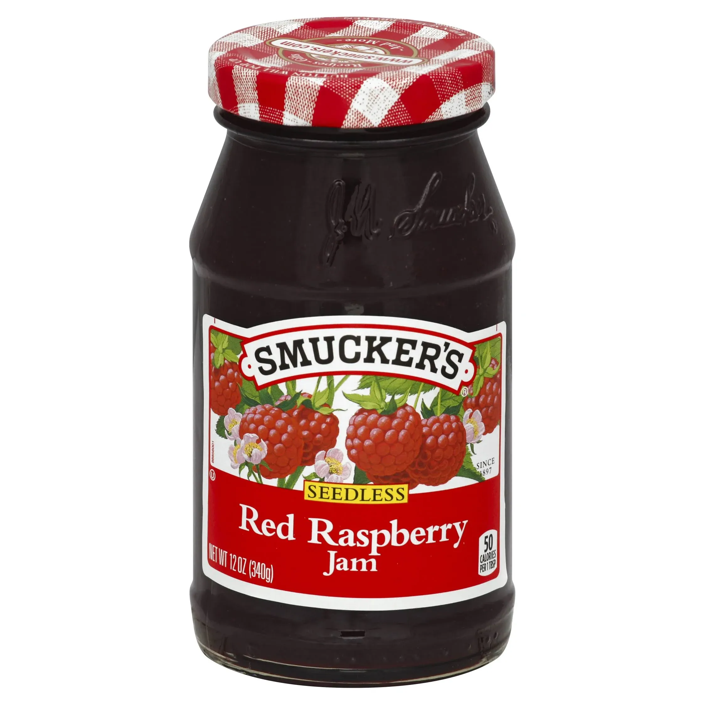 Smucker S Jam Red Raspberry Seedless 12 oz