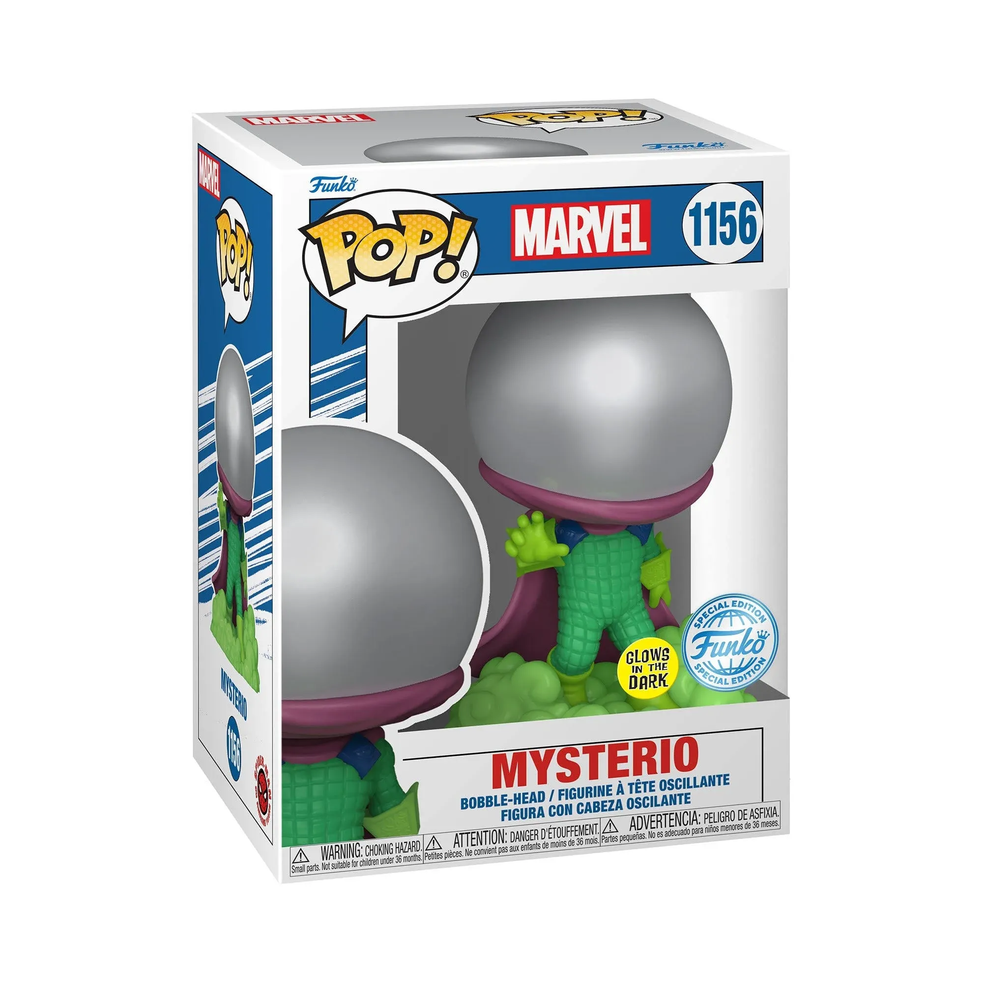 Funko Marvel Mysterio GITD Pop Vinyl