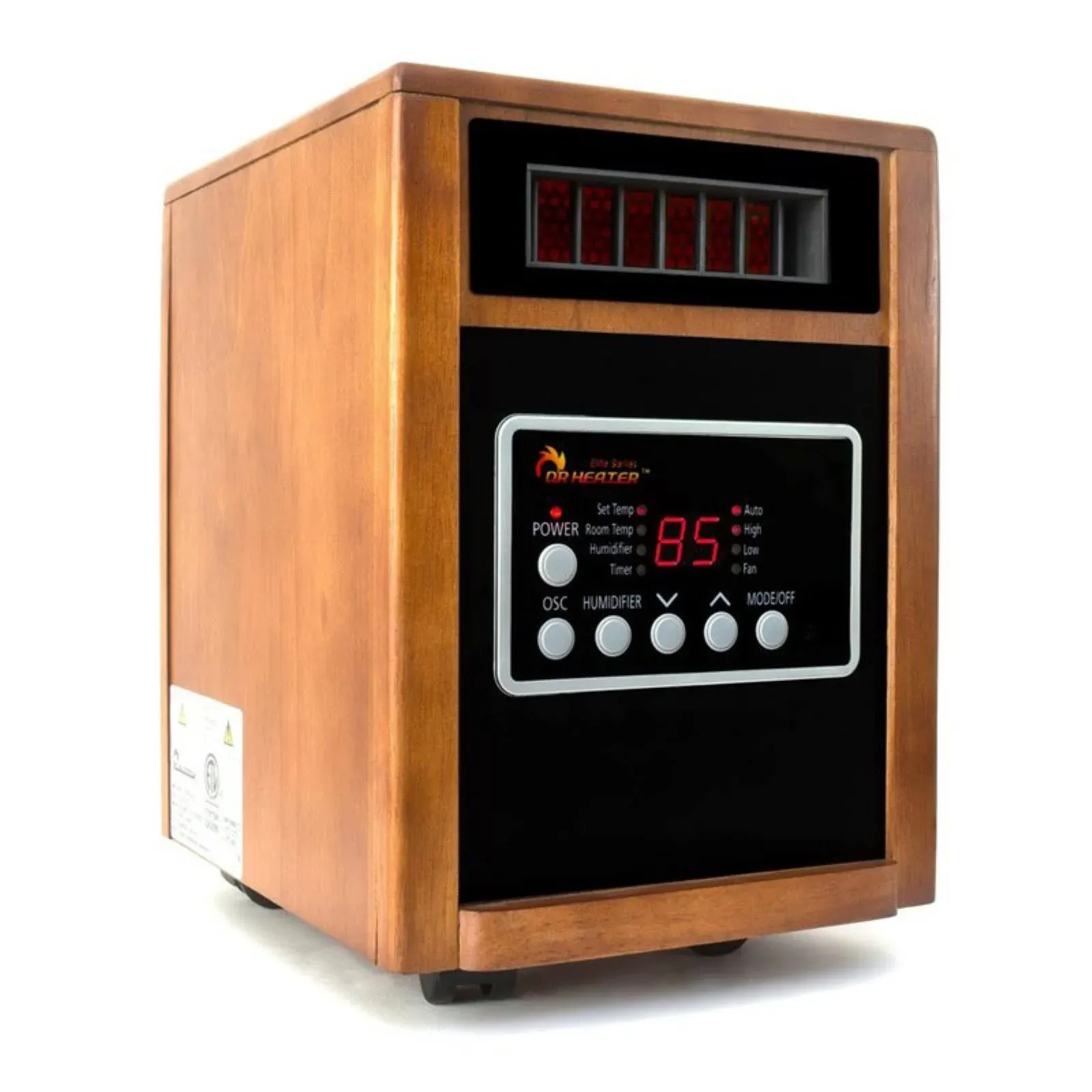 Dr Heater Infrared Heater with Humidifier & Oscillation