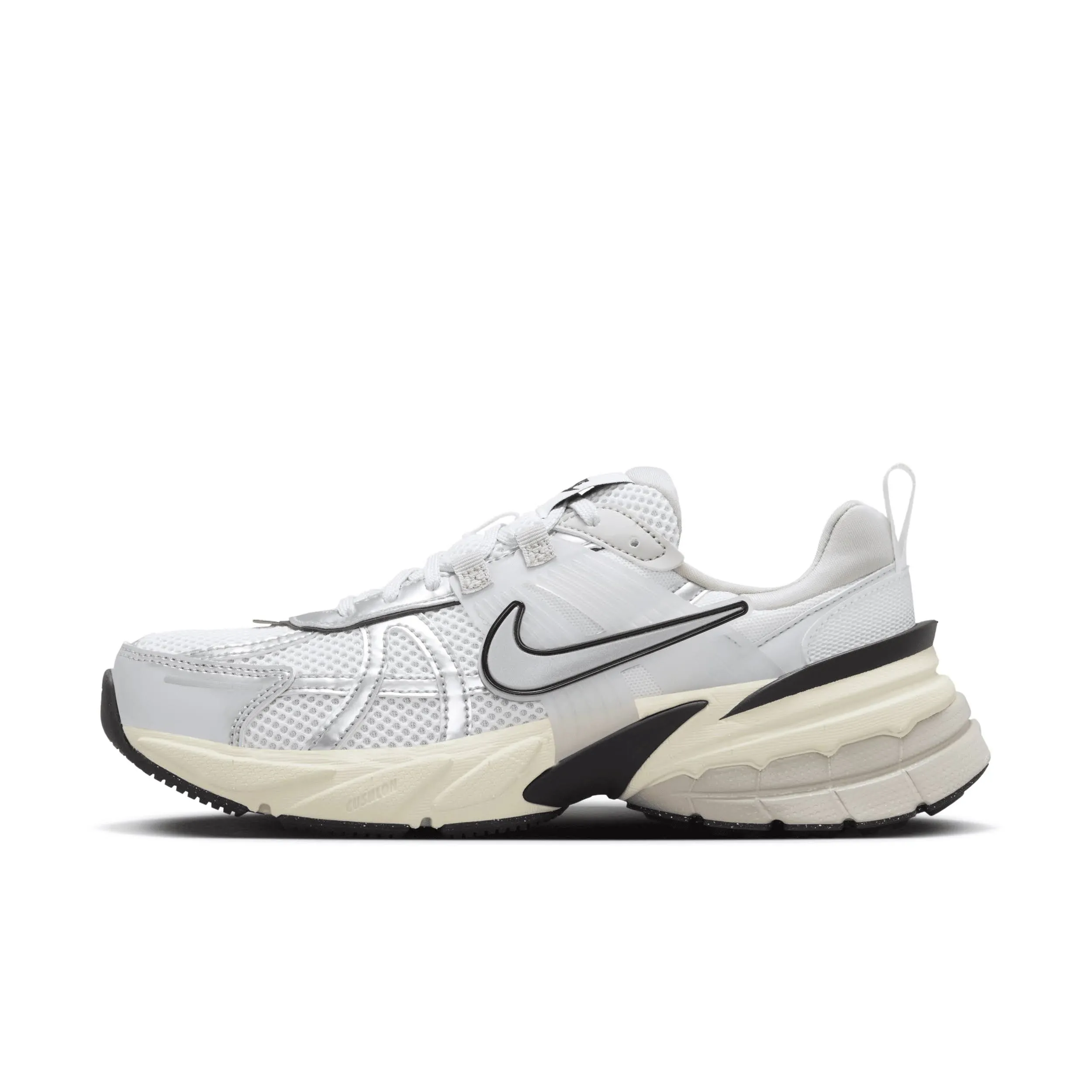 Nike Women's V2K Run - Summit White | Metallic Silver / 7