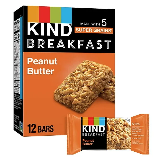 Kind Breakfast Bars Peanut Butter