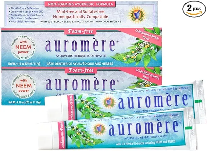 Auromere Herbal Toothpaste