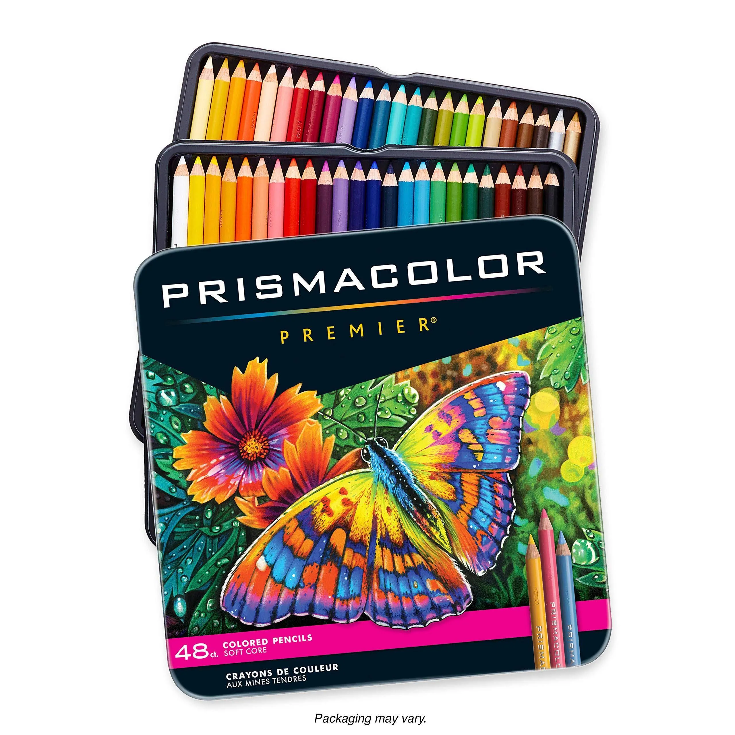 Prismacolor Premier Colored Pencils, Assorted Colors, 48/Box (3598T)