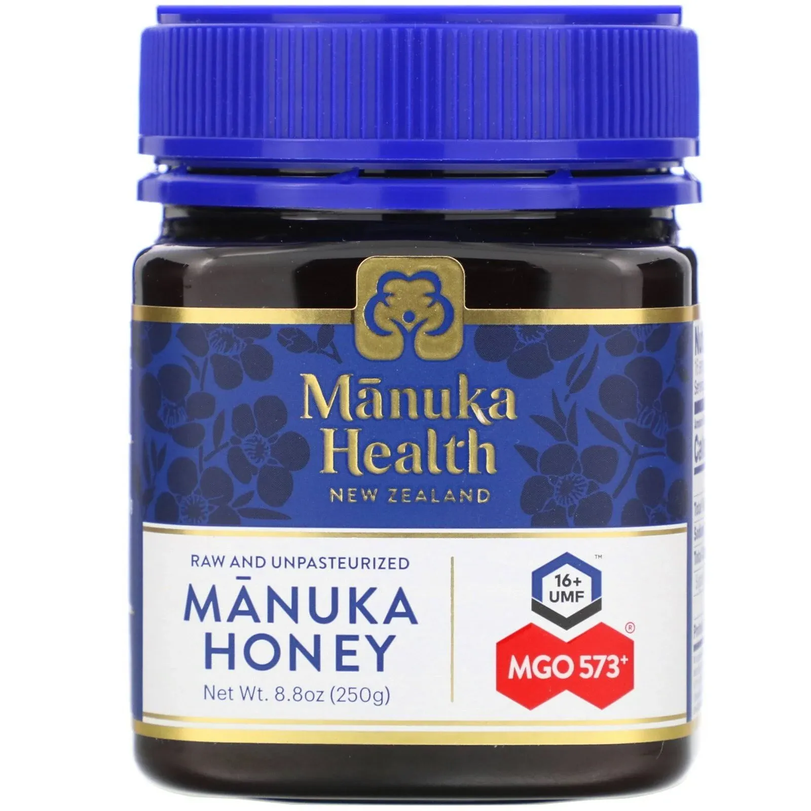 Manuka Health Raw Manuka Honey MGO 573+ 8.8 oz (250 g)