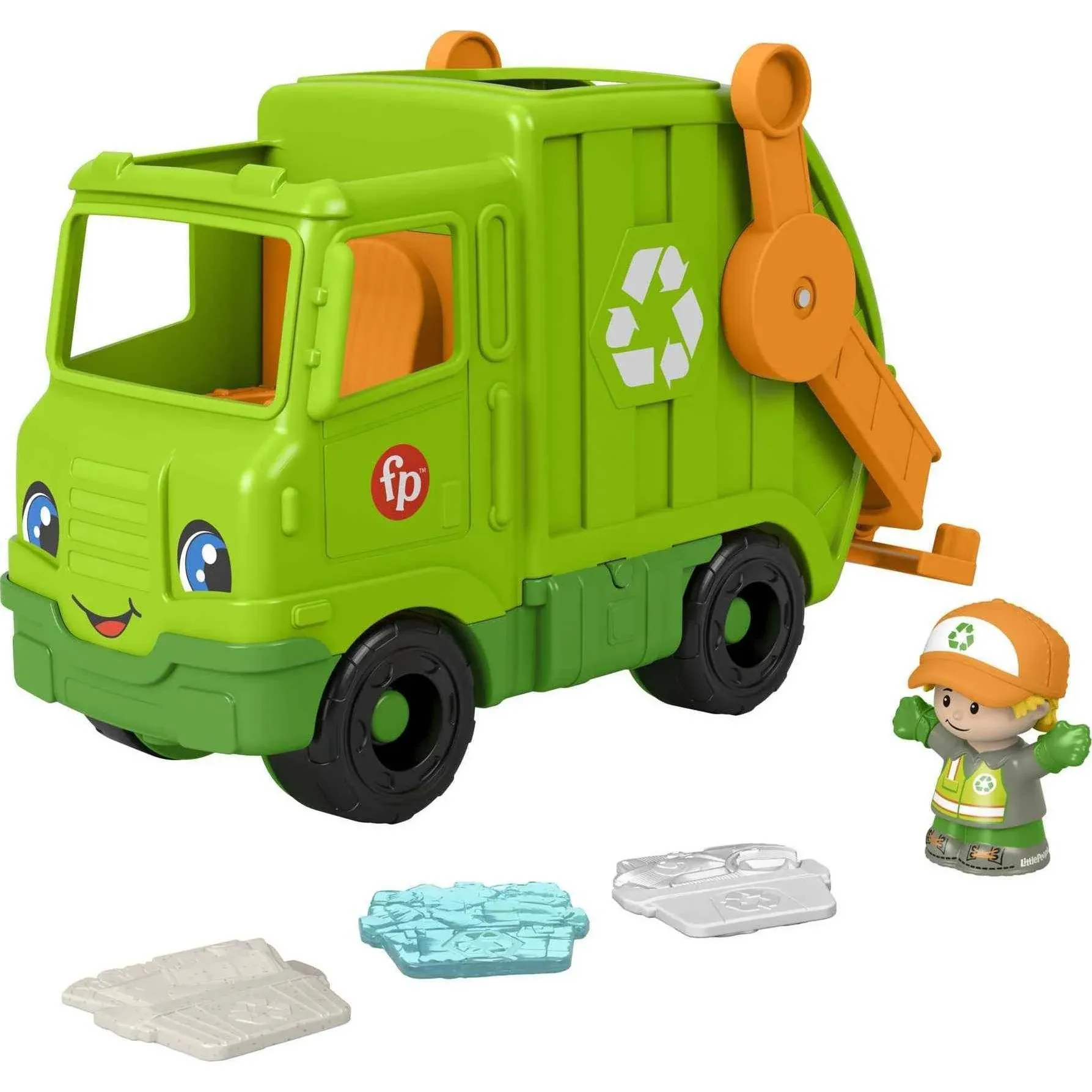 Fisher Price Recycling Truck Little People