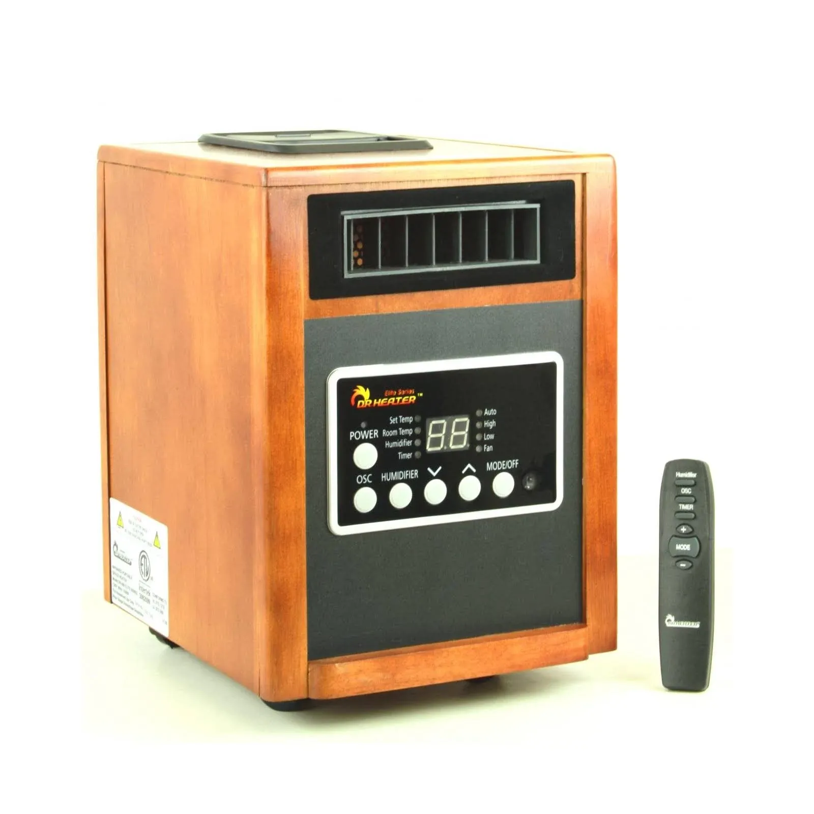 Dr Heater Infrared Heater with Humidifier & Oscillation