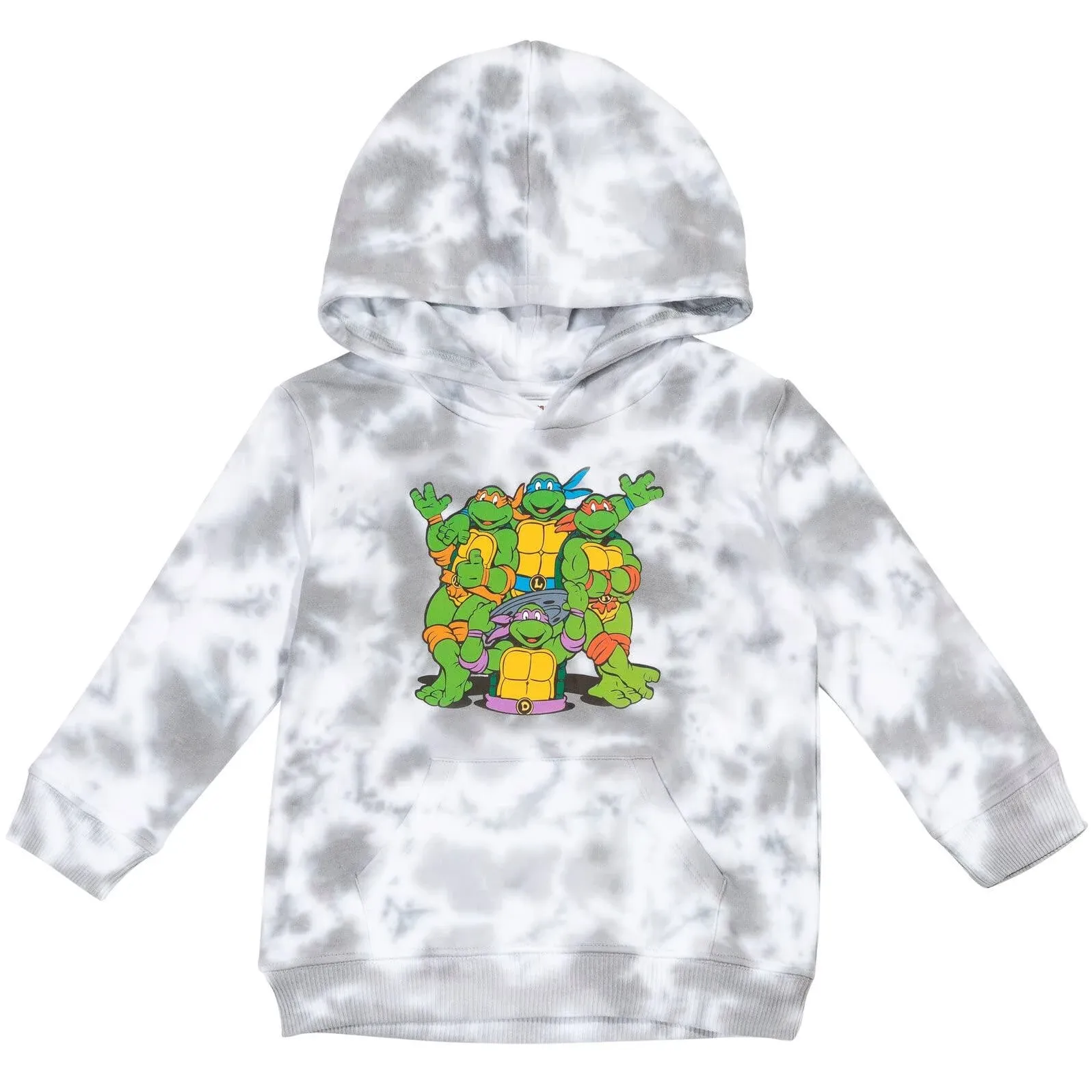 Teenage Mutant Ninja Turtles Tmnt Leonardo Michelangelo Raphael Fleece Pullover Hoodie Toddler to Big Kid