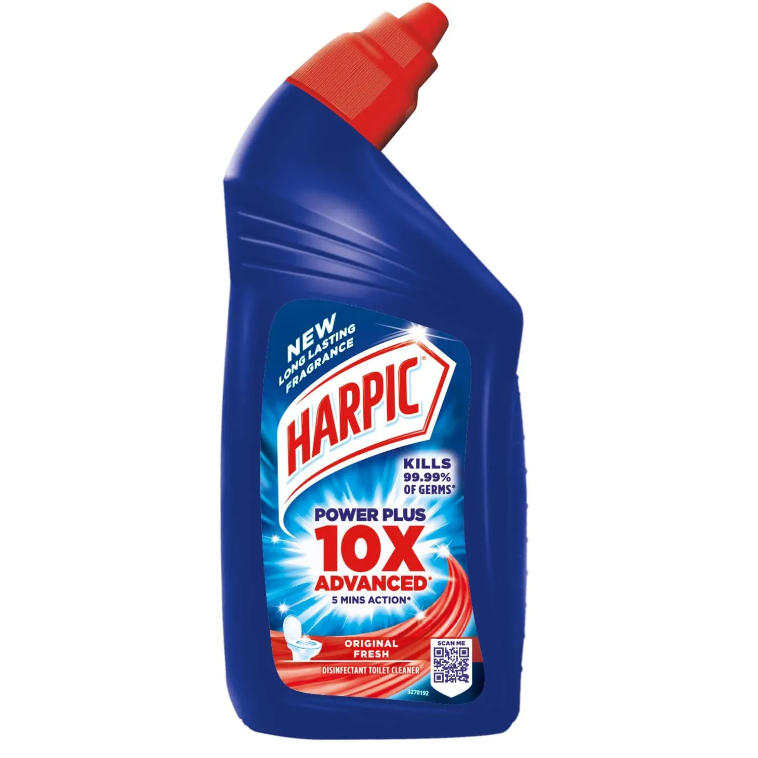 Harpic Power Plus Original Disinfectant Toilet Cleaner, 500 ml