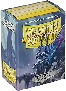 Arcane Tinmen Dragon Shield Deck Protective Sleeves for Gaming Cards, Standard Size (100 Sleeves), Matte PetrolArcane Tinmen Dragon Shield Deck Protective Sleeves for…