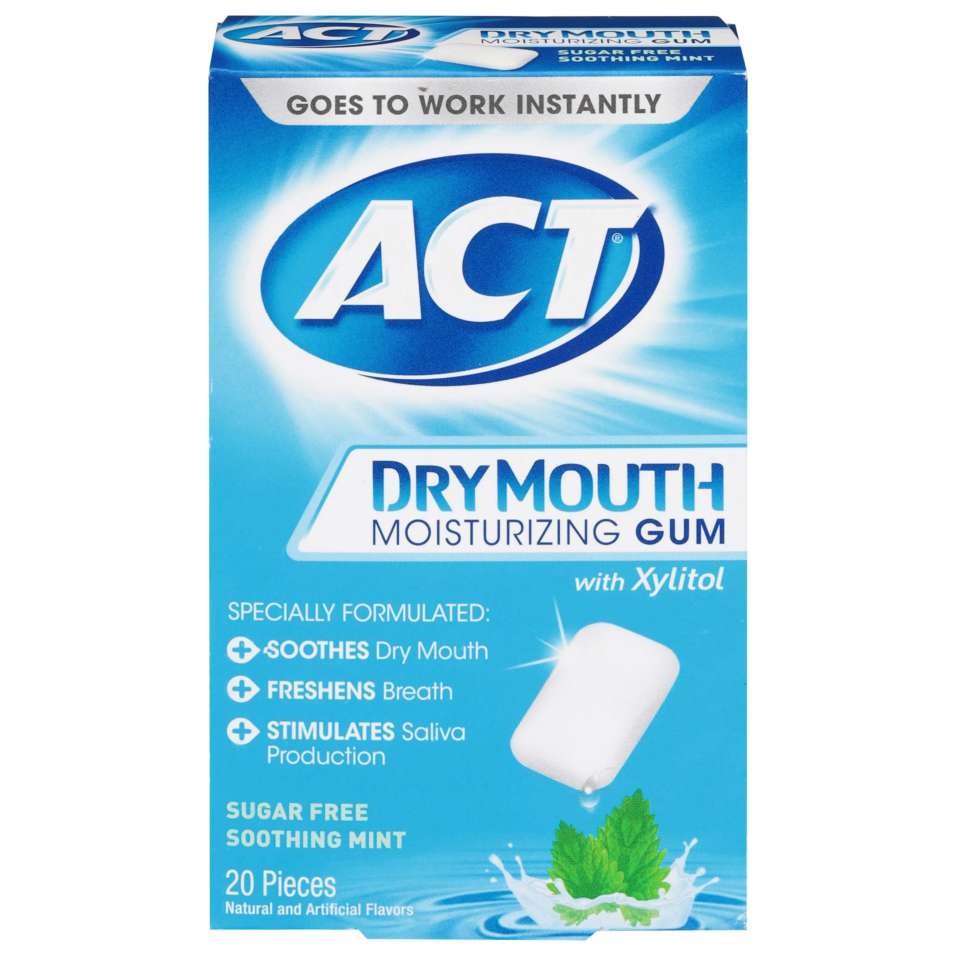 Act Dry Mouth Moisturizing Gum