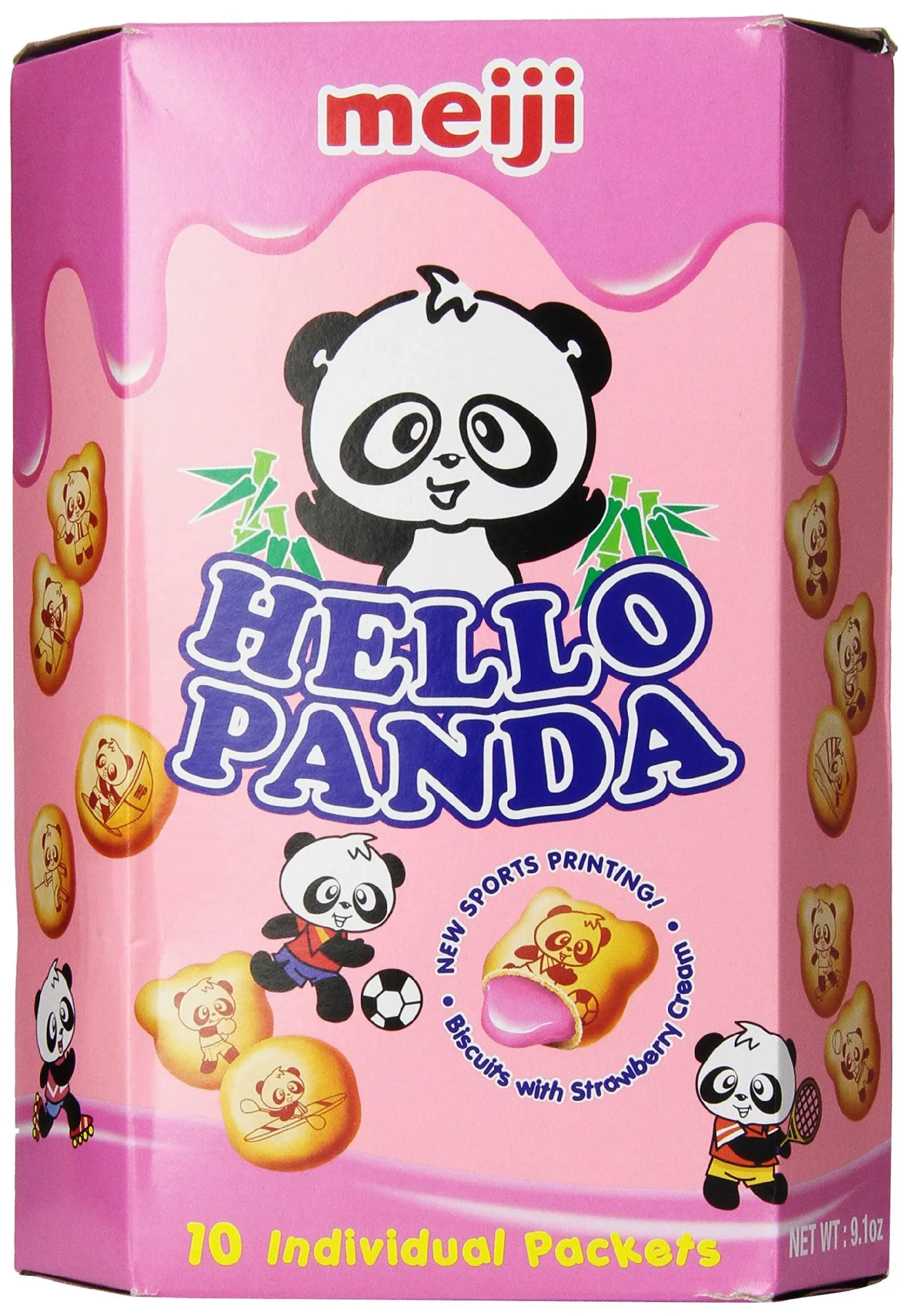 Hello Panda Meiji Strawberry