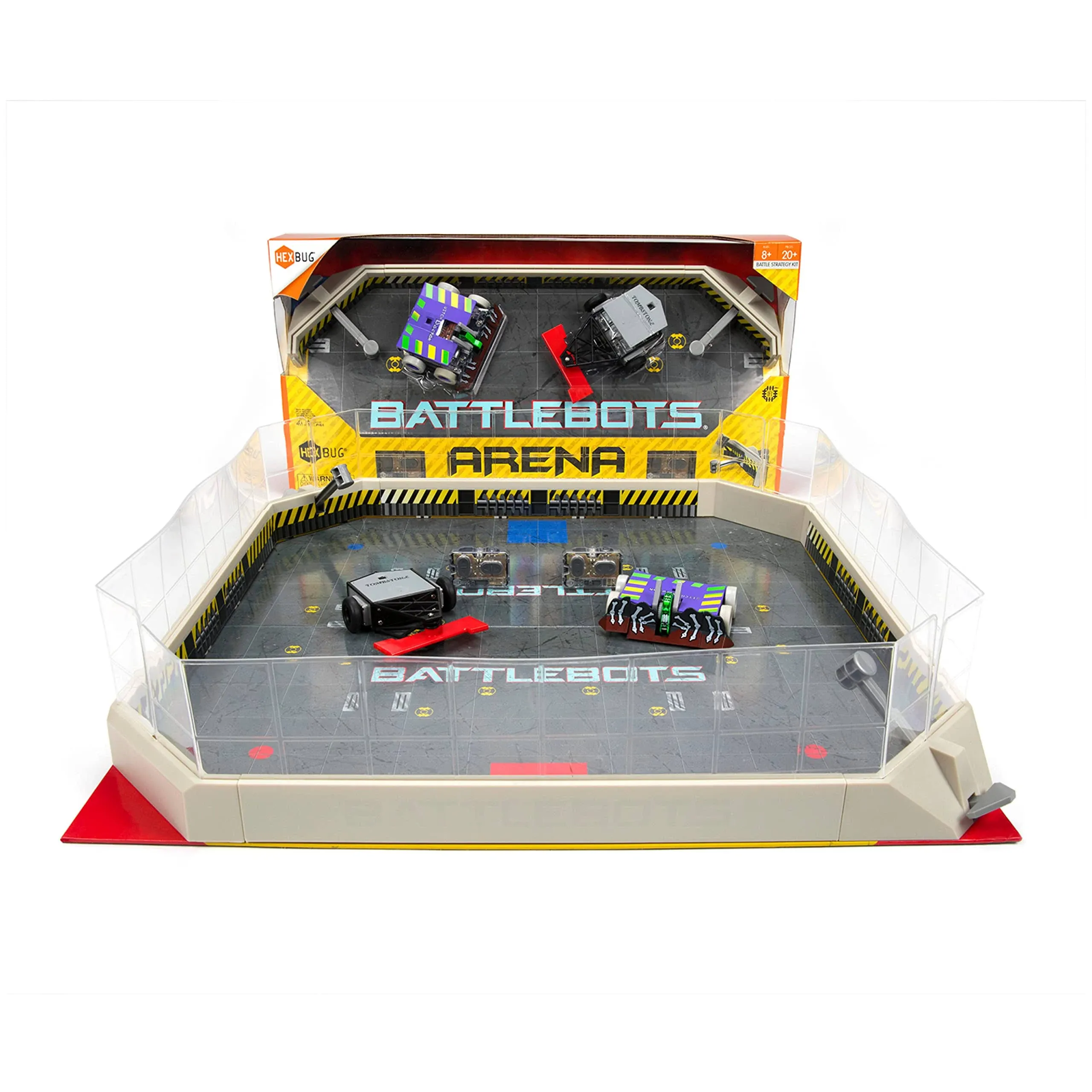 Hexbug Battlebots Arena Witch Doctor & Tombstone Remote Control Robot Toys for ...