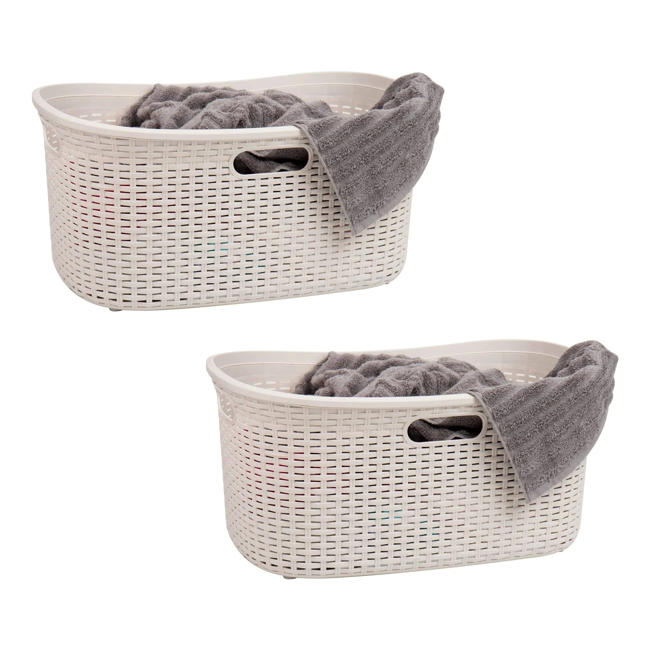 Mind Reader Ventilated Laundry Basket Set of 2