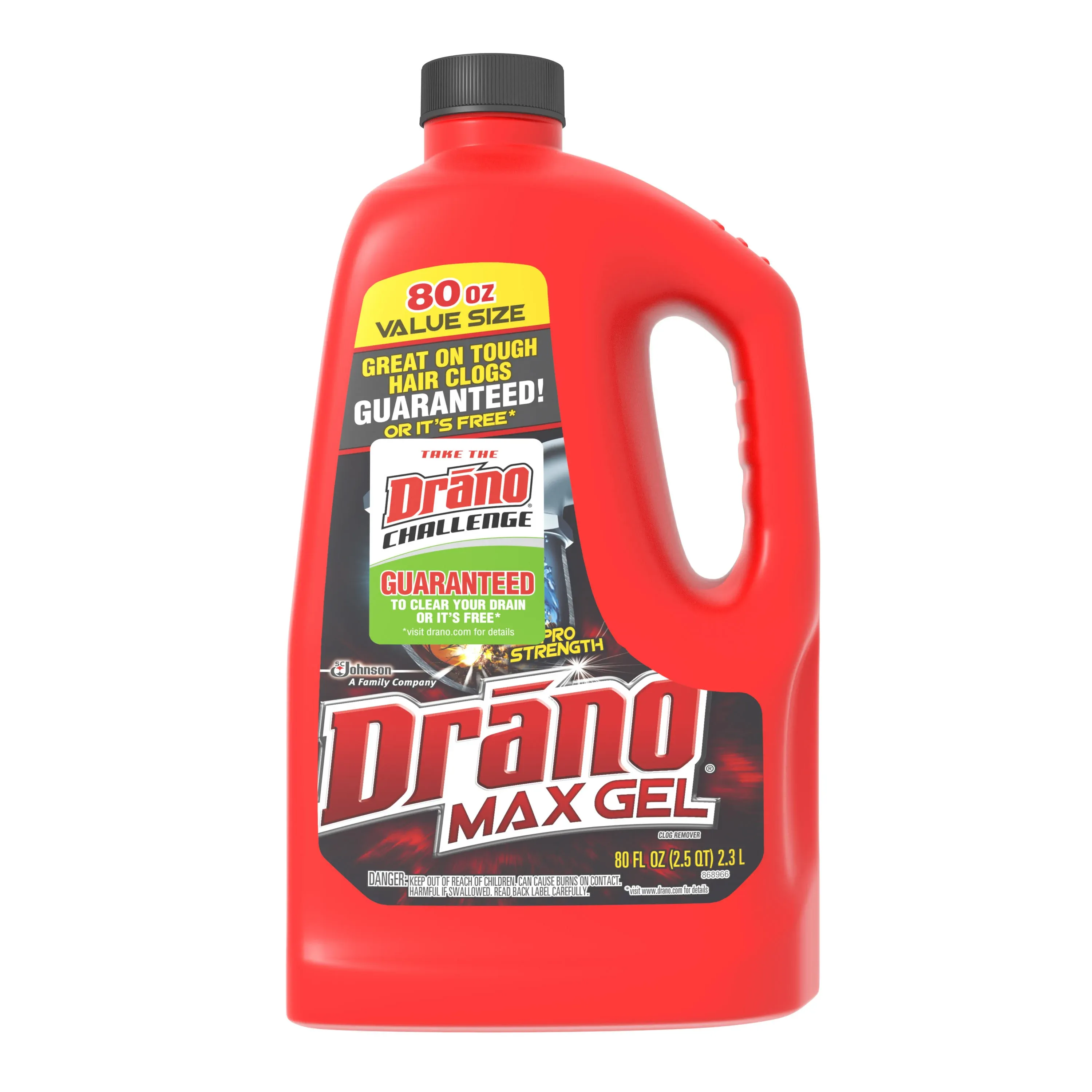 Drano Max Gel Clog Remover 80 fl oz