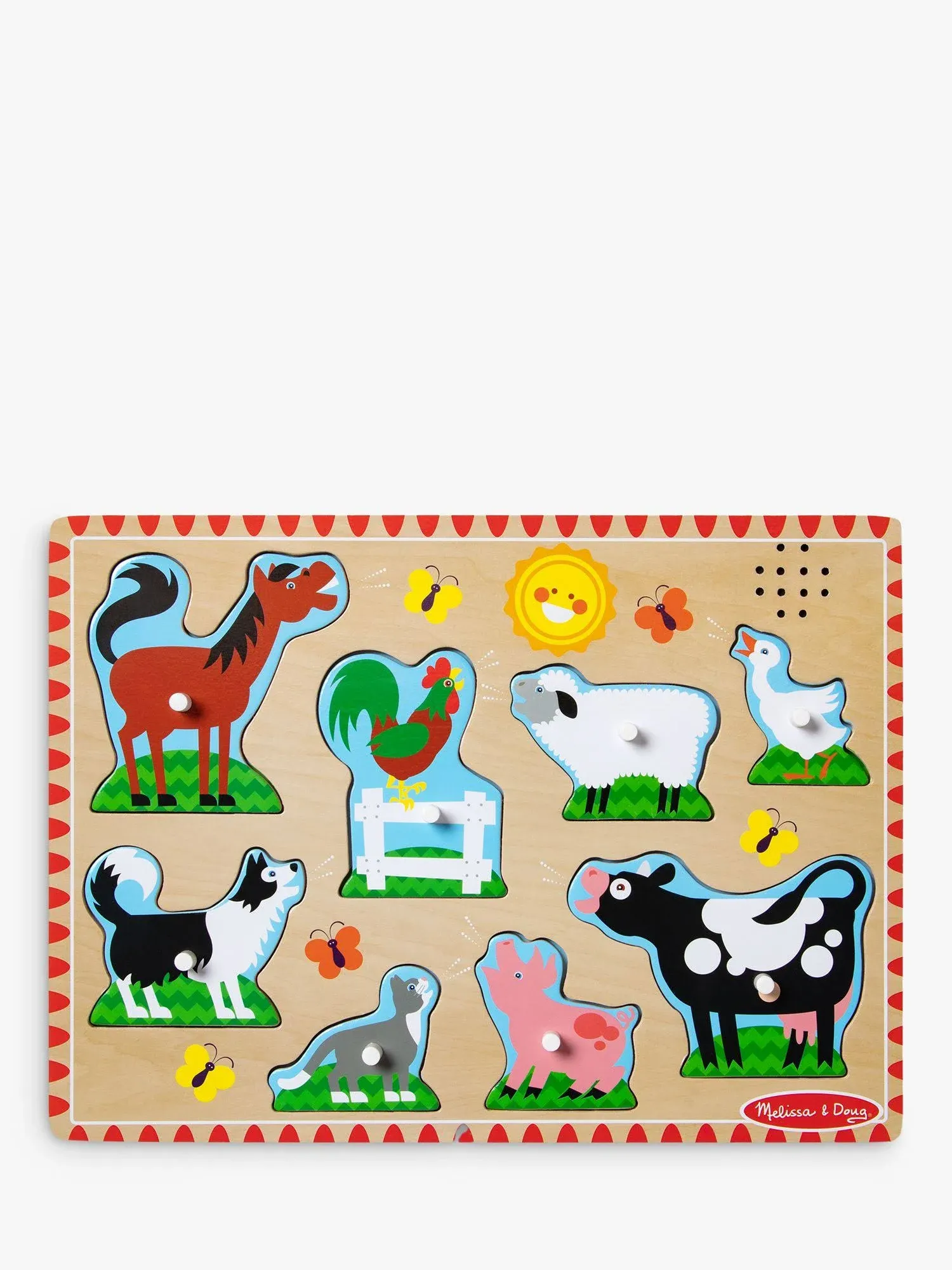 Melissa & Doug Sound Puzzle (Farm Animals)