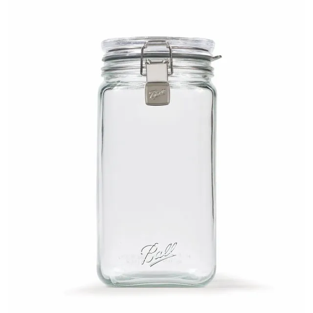 4 Pcs Regular Mouth 32-Ounces Mason Jar with Lids and Bands Clear