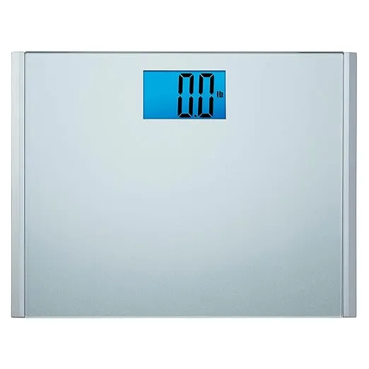 Eatsmart Precision Plus Scale, Wide Body Bath Scale for Body Weight, White