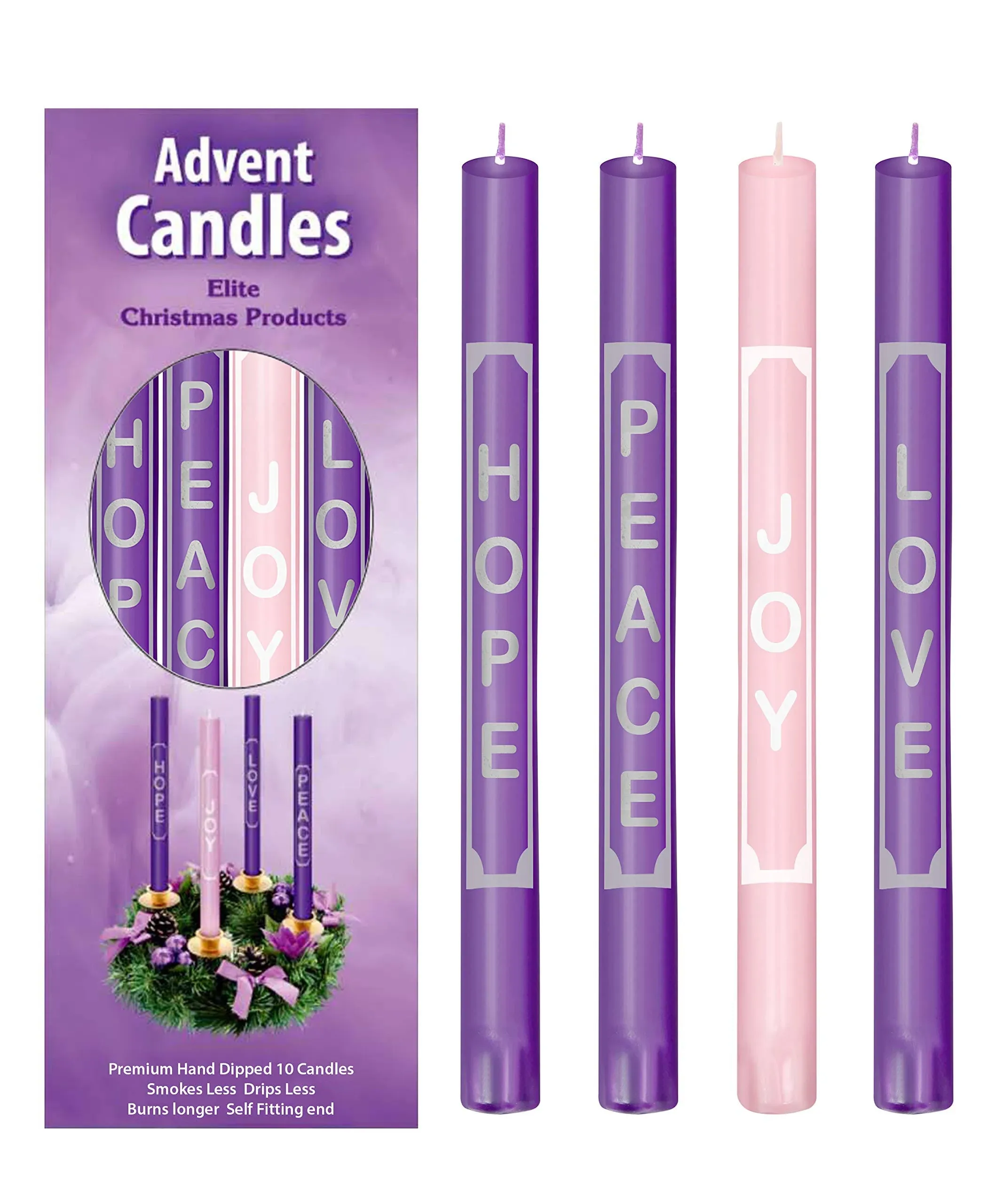 Christmas Advent Candle Set