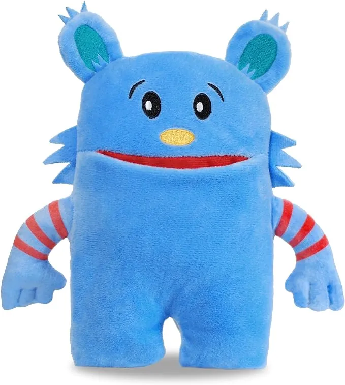 The Tooth Brigade Monster Tooth Pillow - Blue