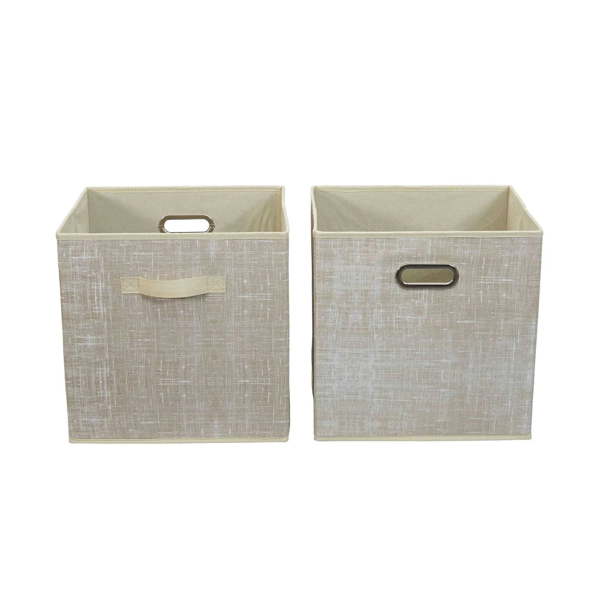 Household Essentials Fabric Storage Bins, Set of 2