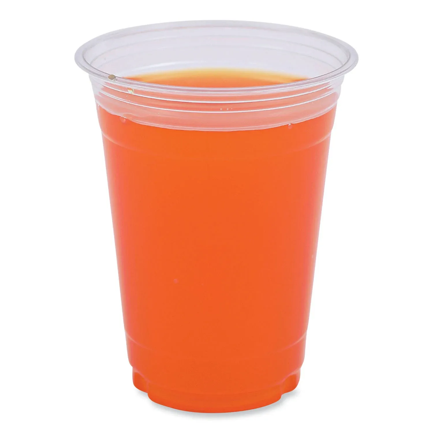 Boardwalk BWKPET16 16 oz. PET Plastic Cold Cups - Clear (1000/Carton)