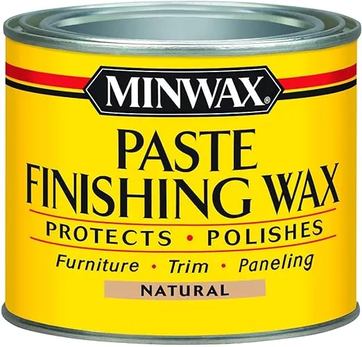 Minwax 785004444 Paste Finishing Wax, 1 lb, Natural