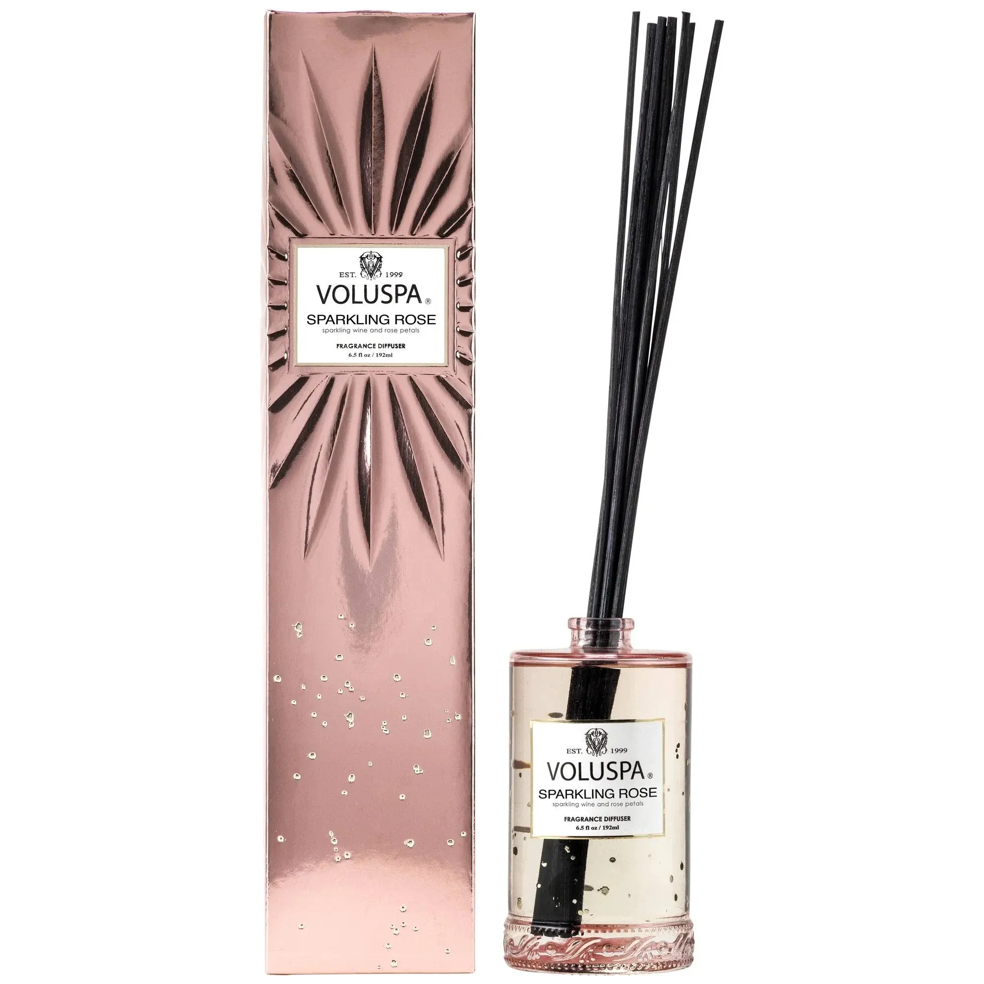 Vermeil Prosecco Rose Fragrant Oil Diffuser