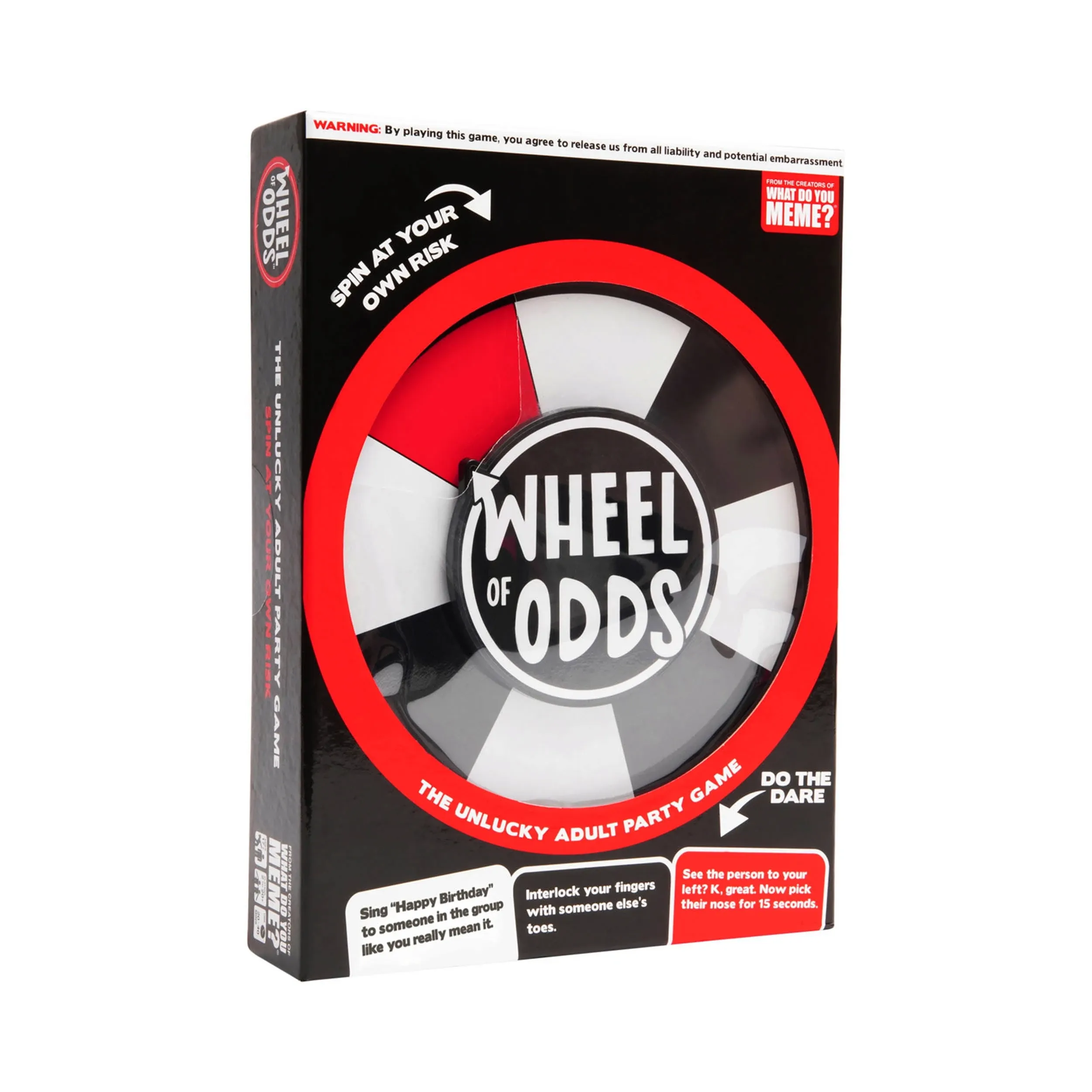 Wheel of Odds: The Unlucky Adult Party Game Full of Risky Spins