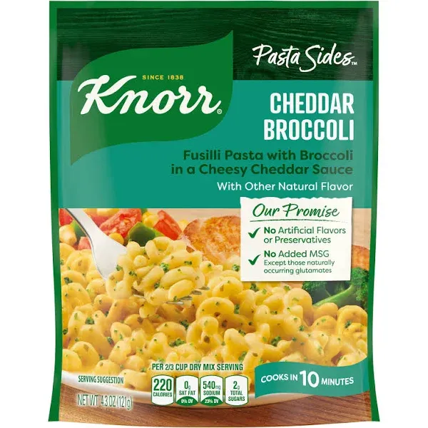 Knorr Cheddar Broccoli Pasta Sides (261093)