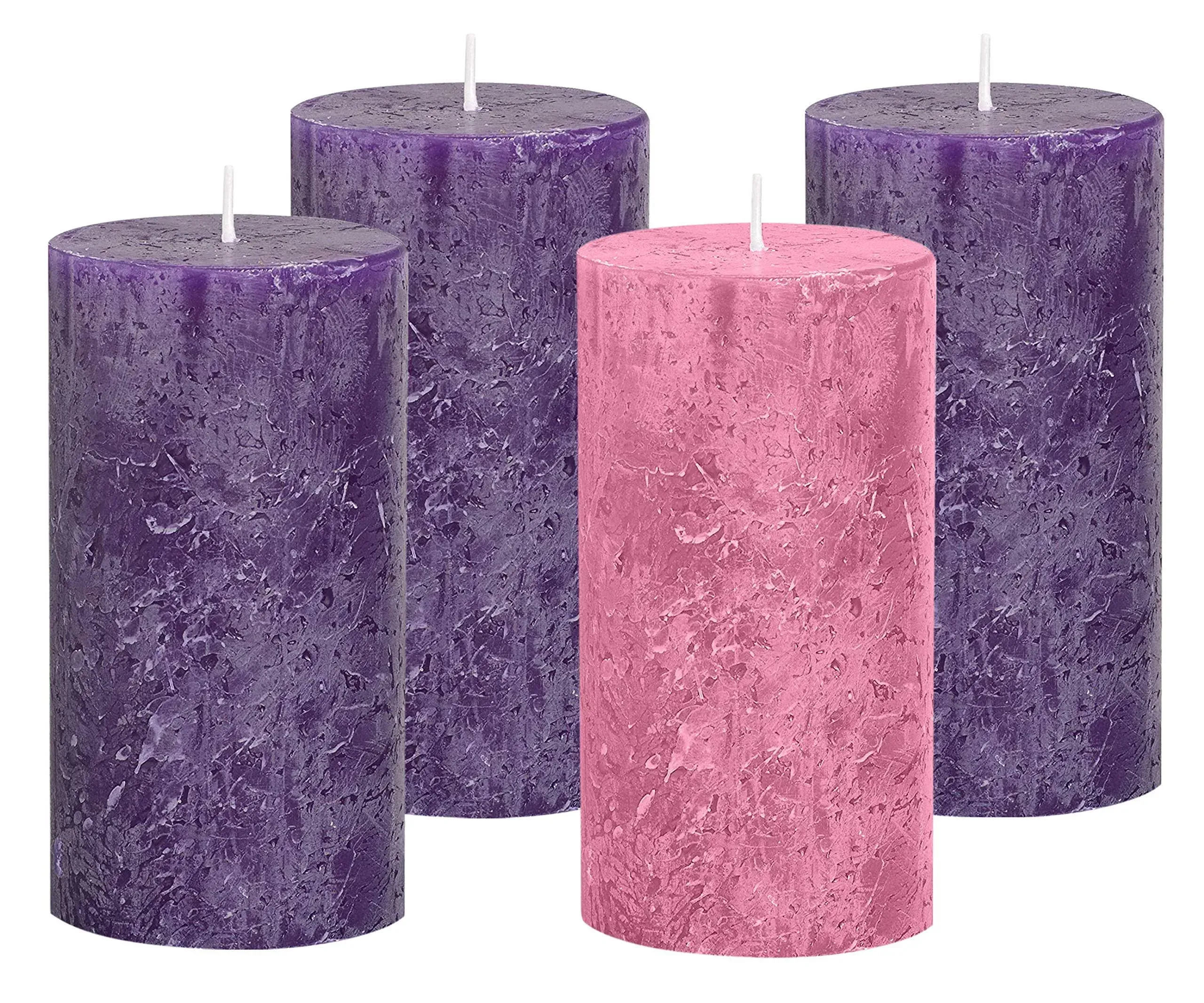 Elite Holiday Products Advent Candle Set of 4