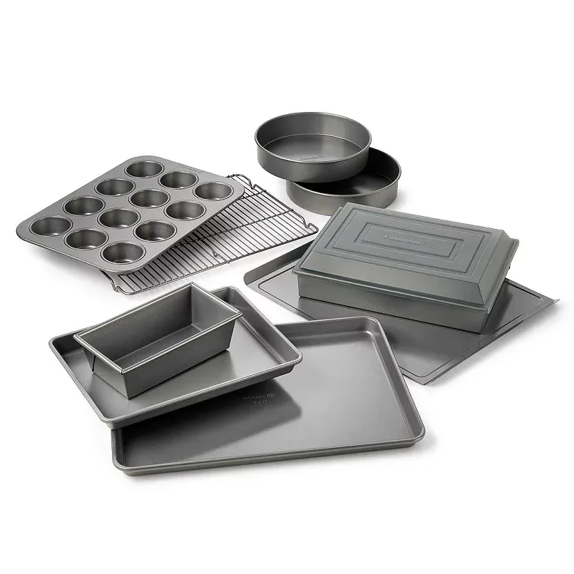 Calphalon® Nonstick 10-pc. Bakeware Set, Gray