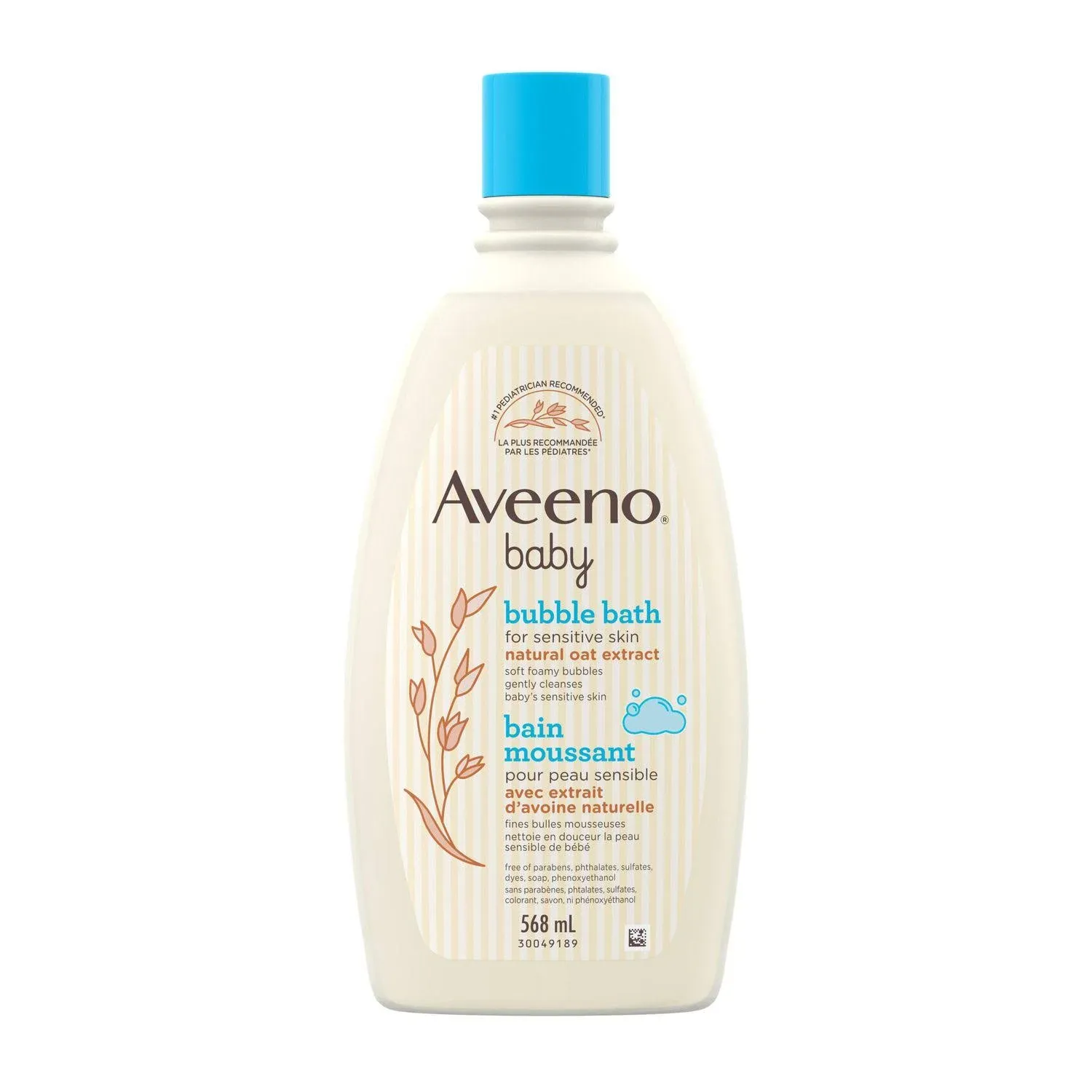 Aveeno Baby Bubble Bath For Sensitive Skin (568 ml)