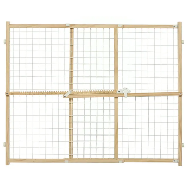 Midwest Homes for Pets - Wood/Wire Mesh Pet GATE.