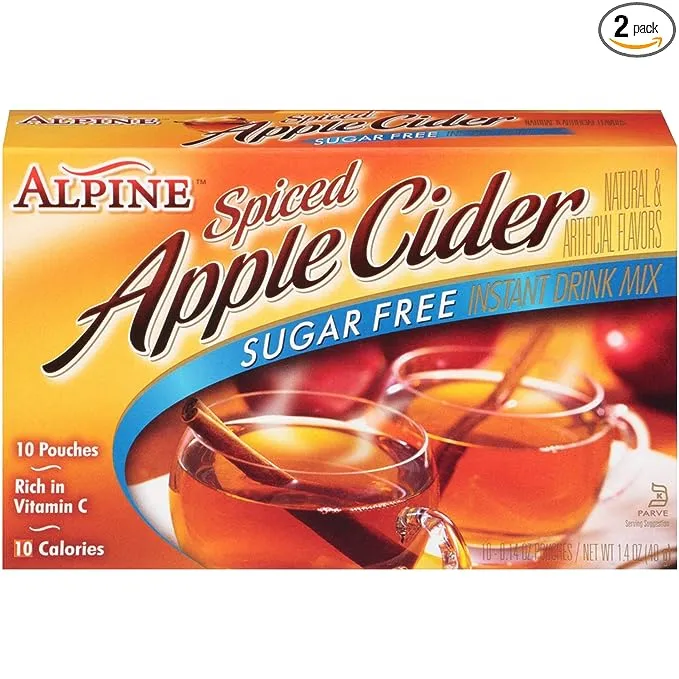 Alpine Sugar-Free Spiced Apple Cider Mix