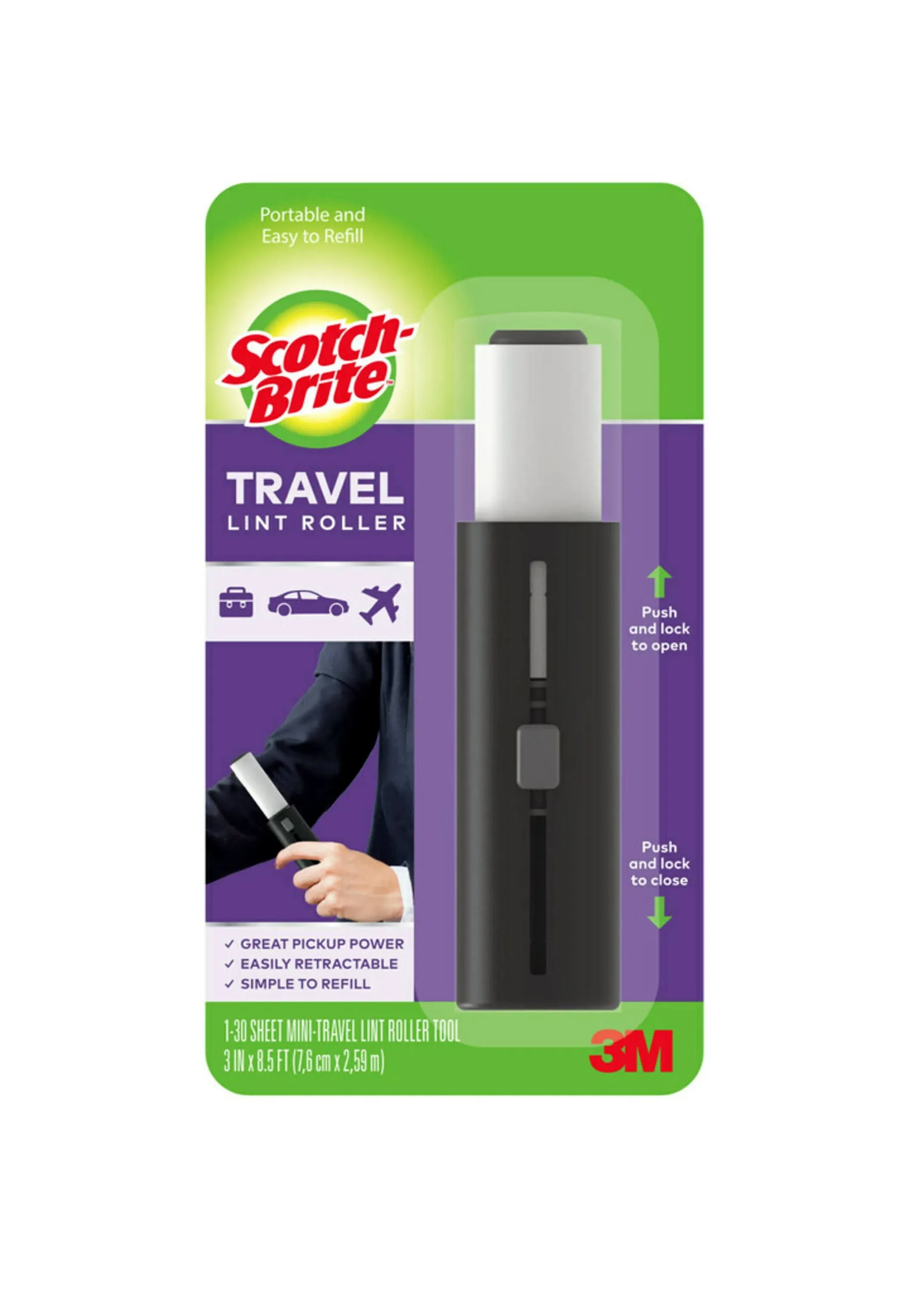 Scotch-Brite Mini Travel Lint Roller