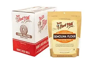 Bob's Red Mill Semolina Pasta Flour, 24-Ounce (Pack of 4)